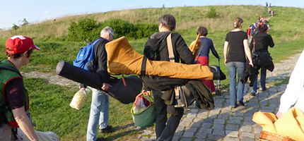 7. Alphorntreffen auf dem Hahneberg Berlin 2014